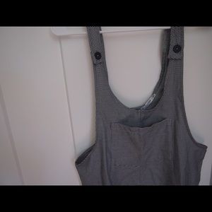 Pull & Bear Checkered Jumper Dress